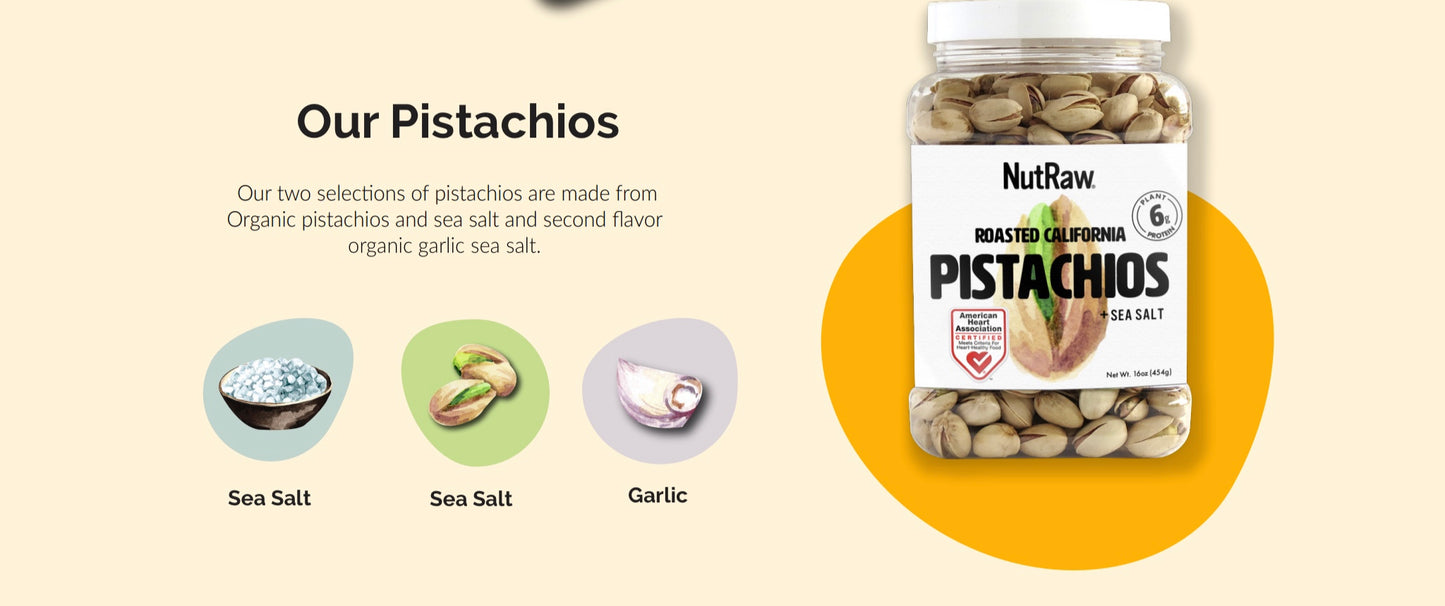 Pistachios Roasted + Sea Salt 1oz pack ($1.08/un)