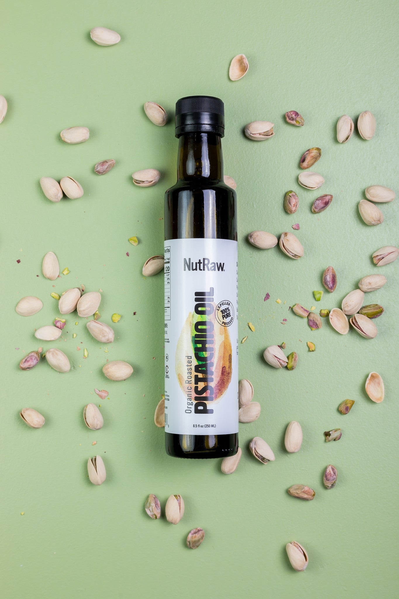 8.5oz Organic Roasted Pistachio Oil ($13.20/un)