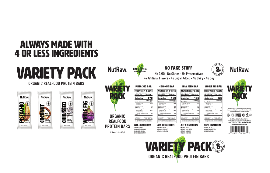 Variety Pack Bars 108units Case Pack (USPS Priority Box) Price $1.65/un (Free Shipping)